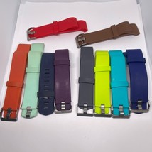 Bundle of 10 Silicone Fitbit Charge Bands Various Colors Lot 307 - $24.25