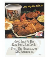 1997 KFC Kentucky Fried Chicken Print Ad Fast Food Restaurant 8.5&quot; x 11&quot; - €17,33 EUR