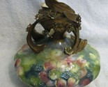 Antique Art Nouveau Carl Knoll Carlsbad Austria Hand Painted Floral Vase... - $519.75