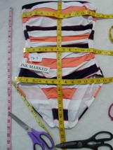 Tommy Bahama Rugby Stripe One-Piece Swimsuit (Core Mare) Size (8)-$147 No Strap - £36.22 GBP