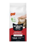 World&#39;s Best Cat Litter Cat Scoopable Multiple Cat Clumping Formula, 14-... - $64.39 CAD