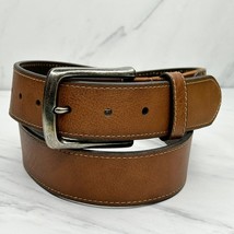 Realtree Brown Genuine Leather Belt Size 36 Mens - $19.79