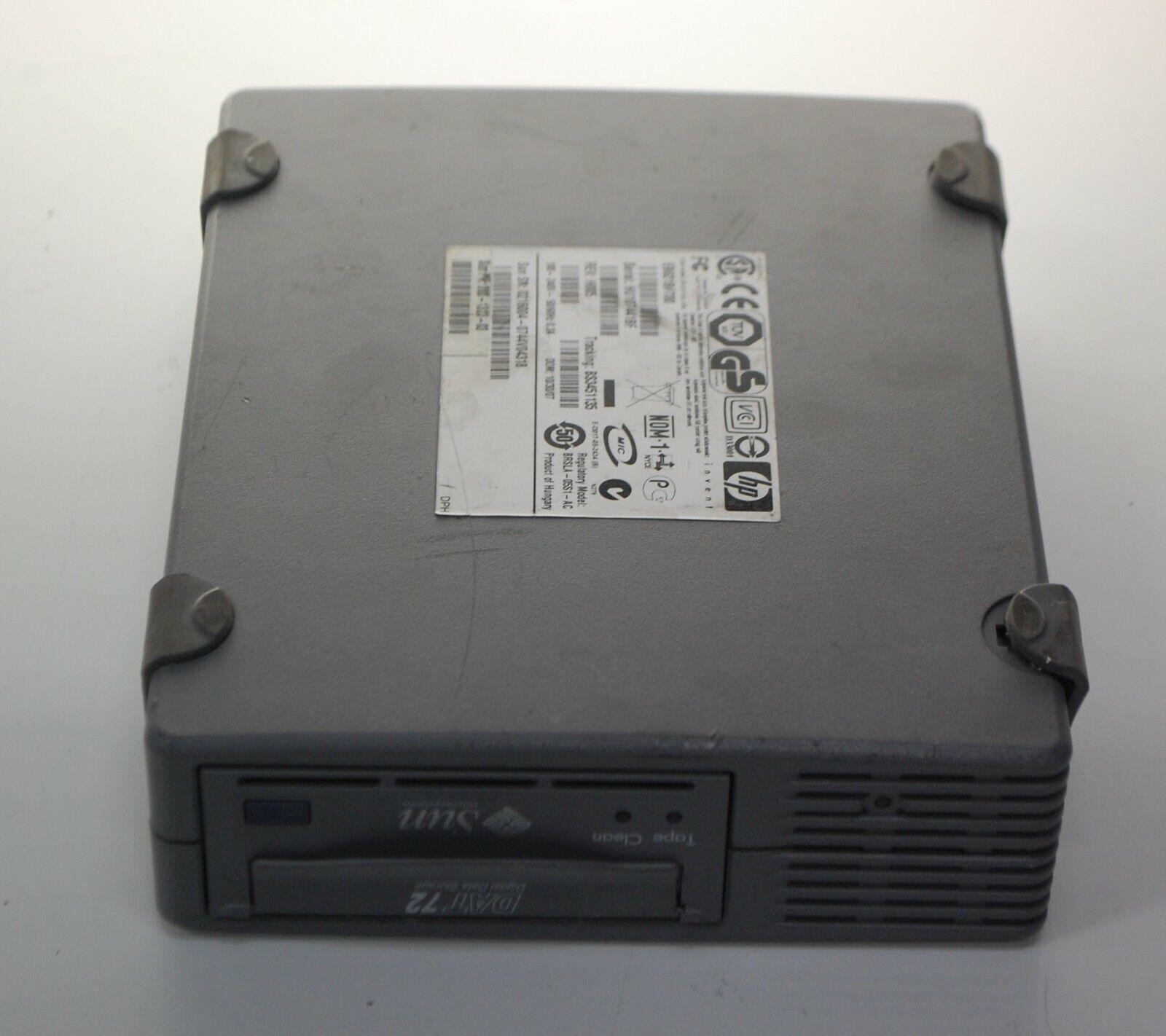 Sun Microsystems DAT 72 Tape Drive BRSLA-05S1-AC EB621B#700 - $70.08