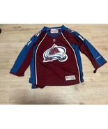 Paul Stastny Colorado Avalanche Youth L-XL NHL Vtg Reebok Hockey Vtg - £30.17 GBP