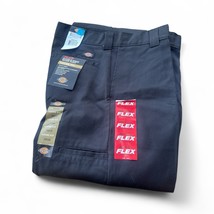 Dickies Loose Fit Double Knee Men&#39;s Work Pants 34x30 Black Flex NEW READ - $8.00