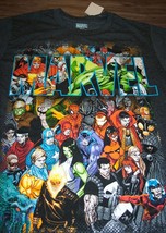 Marvel Comics Heroes Hulk Black Panther Antman Punisher T-Shirt 2XL Xxl New - £15.87 GBP