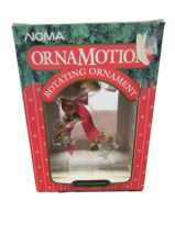 Vtg Christmas Noma OrnaMotion Rotating Ornament Heavenly Angels 1989 New in Box - £15.84 GBP