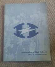 Vintage Harrisonburg High School 1984 Fall Sports Program Blue Streaks - £23.97 GBP