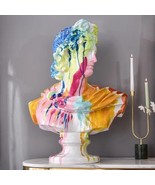 David statue Handmade &amp; Hand-painted Big Sculpture Home Decor Console Ta... - $689.06 CAD