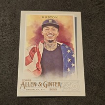 2020 Topps Allen Ginter NYJAH HUSTON #193 USA Olympics Pro Skateboarder ... - $10.62