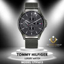 Tommy Hilfiger cronografo da uomo in acciaio inossidabile quadrante grigio... - £94.67 GBP