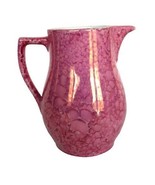 Vintage Retsch &amp; Co. Ceramic Pink Glazed Small Pitcher - $24.99