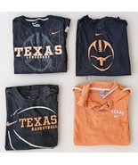 Lot Of 4 Nike TEXAS LONGHORNS Short Sleeve T Shirts Polo Mens Size XL - $740.37 MXN
