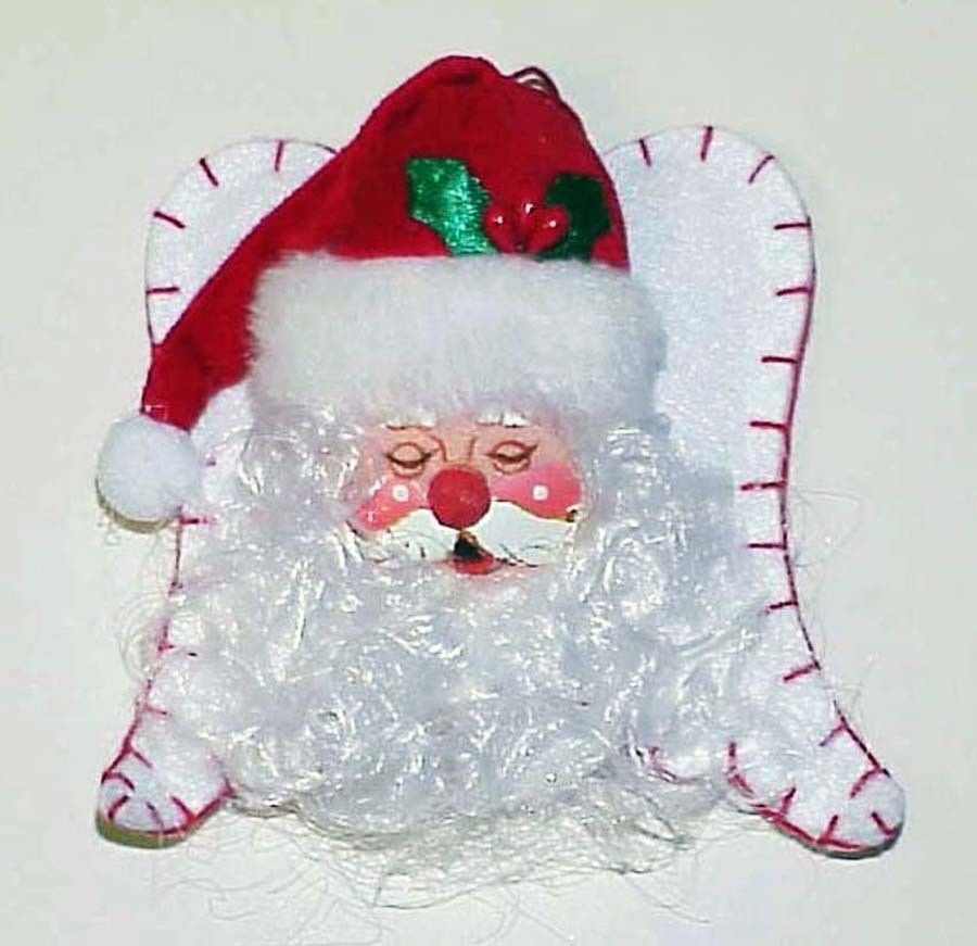 Small Santa Ornament - Annalee ? - $10.00