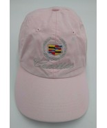 Cadillac Logo Pink Printed Cap Baseball Hat Automotive - £15.61 GBP