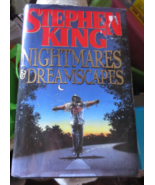 Stephen King NIGHTMARES &amp; DREAMSCAPES 1st Edition HC/DJ Book 1993 - £7.46 GBP