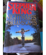 Stephen King NIGHTMARES &amp; DREAMSCAPES 1st Edition HC/DJ Book 1993 - $9.49