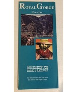 Vintage Buckskin Joe Park Royal Gorge Region Brochure Canon City Colorad... - $10.88