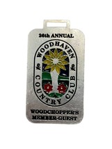 Vintage Woodhaven Country Club Annual Woodchopper&#39;s Member Guest Golf Ba... - £23.25 GBP