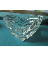 Crystal  Heart Shaped Candy Bowl [GL-10] - $555.79 MXN