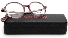 New Woow Going Out 1 Col 1128 Vieux Rose Fonce Eyeglasses Frame 50-18-140mm B46 - £153.58 GBP