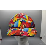 Billabong Mesh Trucker Hat Tropical Parrot Vtg - $27.43 CAD