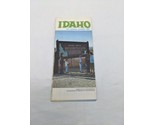 Vintage Idaho 1971 Official Highway Map Brochure - £15.85 GBP