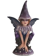 StealStreet SS-G-91588, Small Crouching Blue and Purple Elf Fairy Wearin... - $29.78 CAD