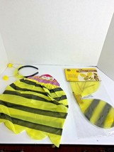 New Bumblebee Girls 3 pc Accessory Set Headband Skirt Wings - $12.86