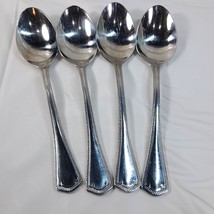 Waterford Somerset SET 4 Spoon Teaspoon tea spoons TS Stainless Vintage - $40.00