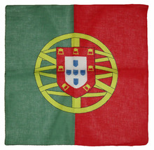22&quot;X22&quot; Portugal Country 100% Cotton Bandana - £10.21 GBP