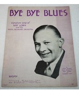Vintage 1930 BYE BYE BLUES Bert Lown Hotel Biltmore Orchestra SHEET MUSIC - €8,46 EUR