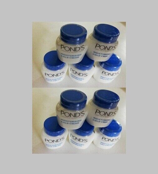 10 X Pond's Cold Cream 6g Each- Moisturizing Winter Care Face Skin Soft ...