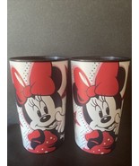 Disney MINNIE MOUSE 22oz. Plastic Drinking Party Favor Cups Set/2 NEW - £7.44 GBP