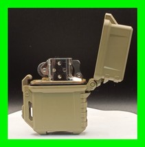 Tactical Hard Case Petrol Lighter With Zippo Insert - Unfired NEW With Box - EDC - £38.78 GBP