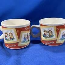 2003 Campbell's Kids Soup Mugs Set Of 2 Houston Harvest - Item # 31702 - £11.81 GBP