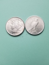1922 Liberty Peace Silver Dollar. Beautiful uncirculated like cond.  - $475.00