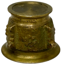 Vintage Solid Brass Mortar Bowl Apothecary Mixing Bowl 2 3/4" BOWL ONLY image 6
