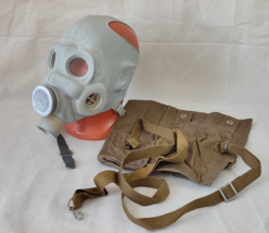 Vintage Soviet Russian USSR Military PMG Gas Mask + Original Bag, SIZE 1... - £38.77 GBP