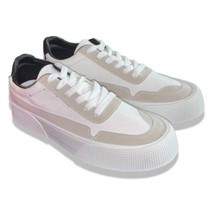 NEW Casual Low Top Lace-up Platform Skate Shoes Canvas Sneaker 9.5 Women... - $335.37 MXN