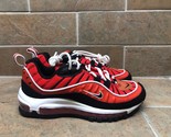 Authenticity Guarantee 
Nike Air Max 98 GS Habanero Red/White/Gold BV487... - $109.99
