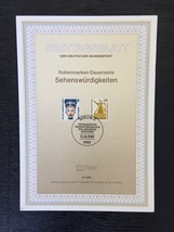 Old Vintage 2 GERMANY Postage Stamps, Egypt, 1989 - $2.98
