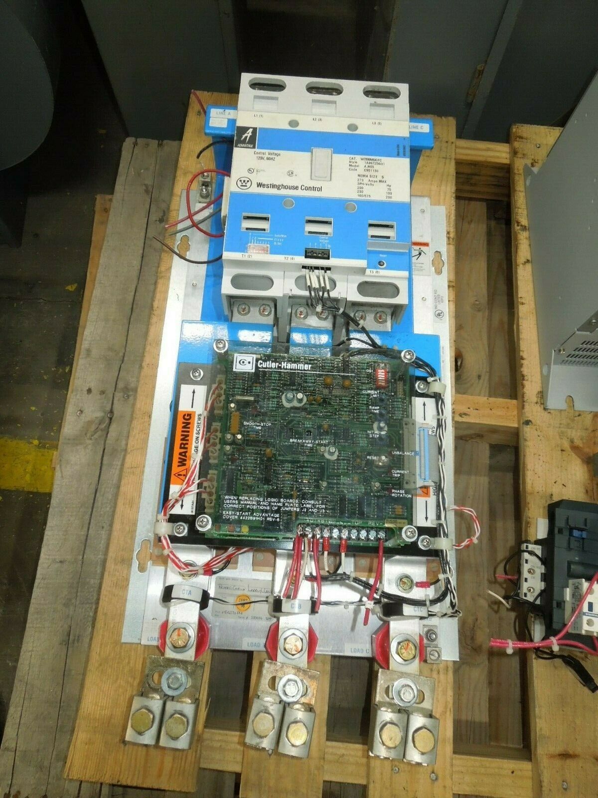 Cutler Hammer EA270PN 270A 200-600V Advantage Series Soft Starter Used - $4,000.00