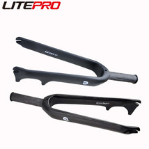 Litepro M18 20/22 Inch Carbon Fiber Disc Brake Front Fork - £79.40 GBP