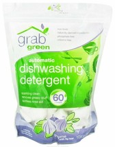 GrabGreen - Automatic Dishwashing Detergent 60 Loads Biggie Pouch Thyme with ... - £24.99 GBP