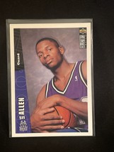 1996-97 Collector&#39;s Choice #278 Ray Allen Rookie Card Upper Deck Milwaukee Bucks - £2.55 GBP