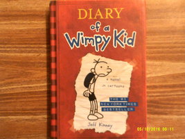 DIARY OF A WIMPY KID #1  Greg Heffley&#39;s Journal By Jeff Kinney(Hardcover 2007) - £2.39 GBP