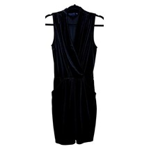 Rachel Rachel Roy Women&#39;s Size Small Dress velvet Black LBD Revenge Dress Party - £30.29 GBP