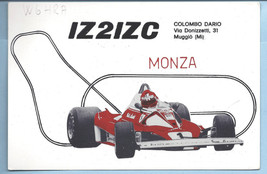 1979 Real Photo Postcard Grand Prix Award Monza Columbo Dario QSL Card I... - $18.00