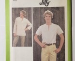1978 Simplicity Sewing Pattern #8873 Size 34 Men&#39;s Jiffy Pullover Top UNCUT - £10.31 GBP